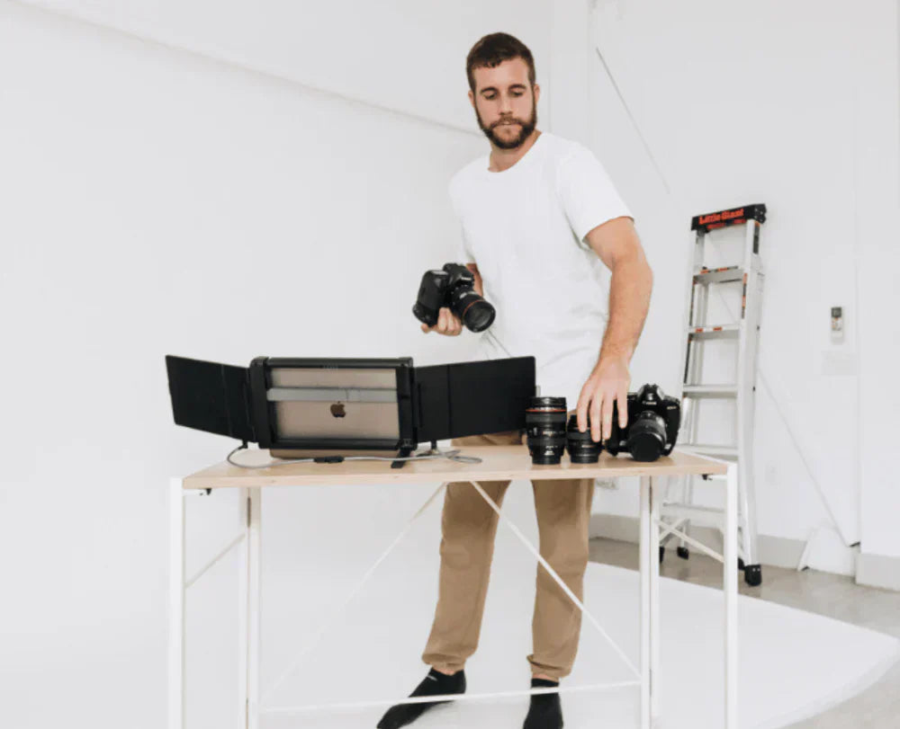 Tripix – Triple écran portable